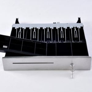 Tiroir-caisse métal inox