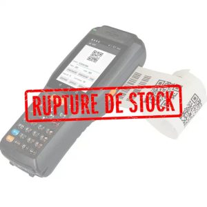 POSLUX PDA35-9 – PDA Android 9.0 avec Imprimante Thermique 58mm, Lecteur QR Code & Connexions 4G / Wi-Fi / Bluetooth