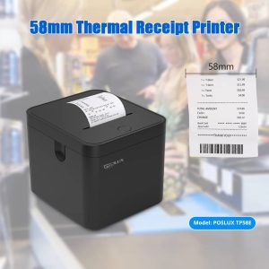 Imprimante Thermique de Tickets POSLUX TP58E USB – Image 4