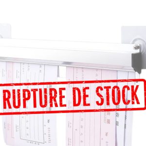 Support Bons de Commande-Rail Porte Tickets Aluminium